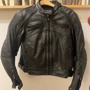 Joe Rocket Leather motorcycle jacket
